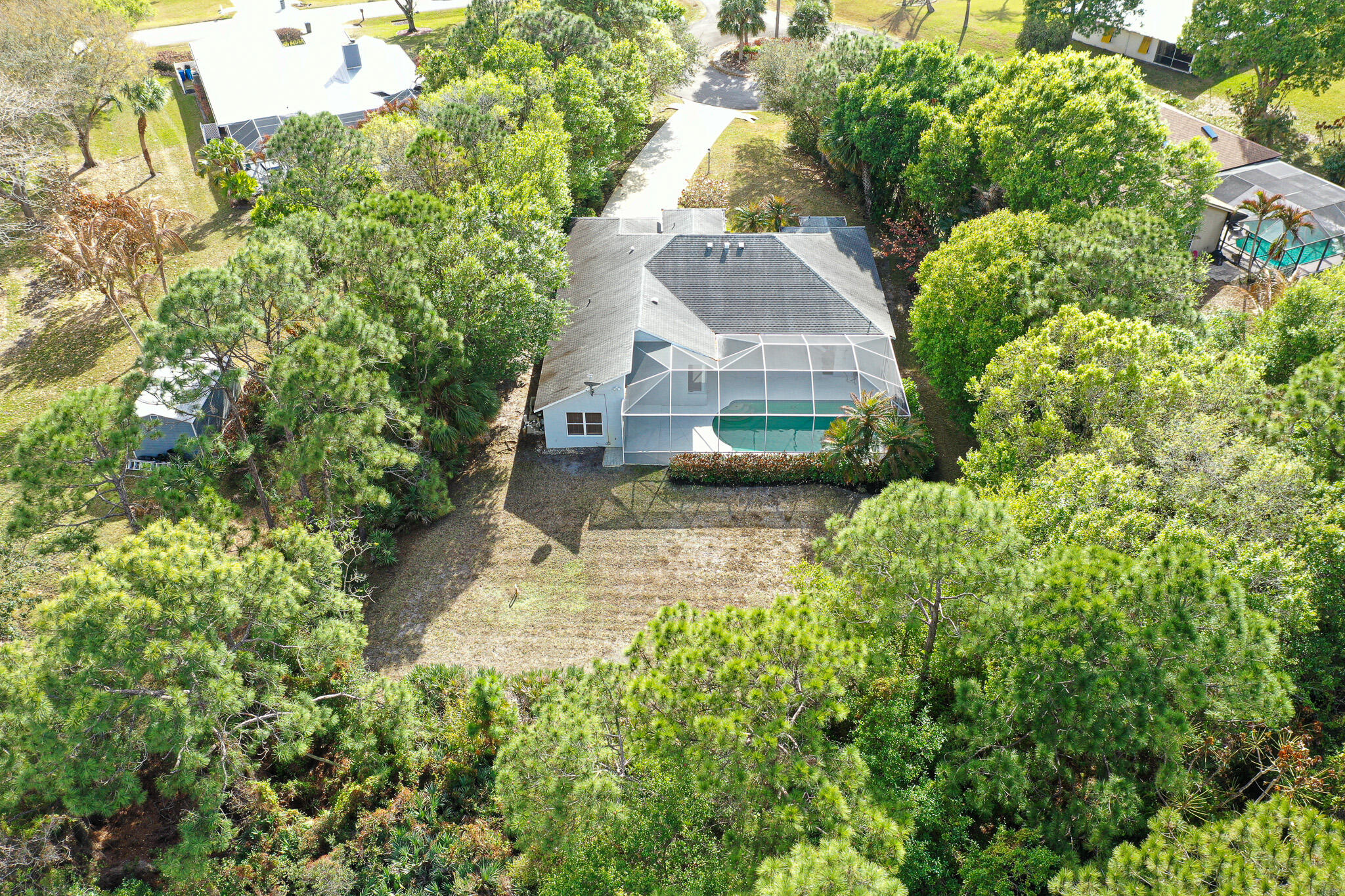 7685 Pleasant Ridge Court Stuart, FL 34997 - Photo 45 of 66 an aerial view of a house