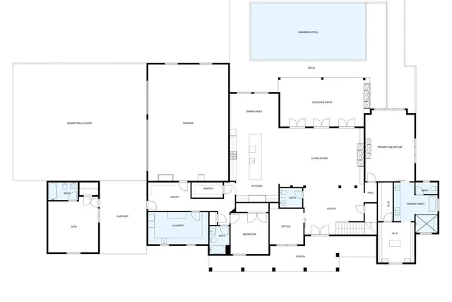 view of a bathroom with sink