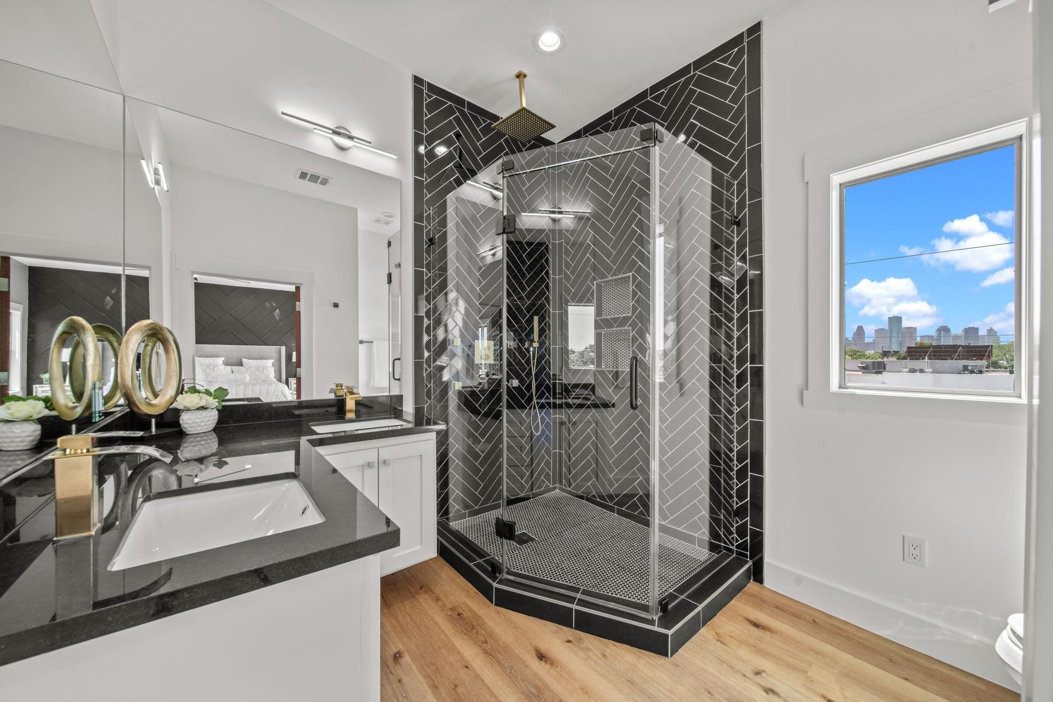 601 Cottage Street Houston, TX 77009 - Photo 44 of 48 Fully renovated primary bathroom with standing shower.