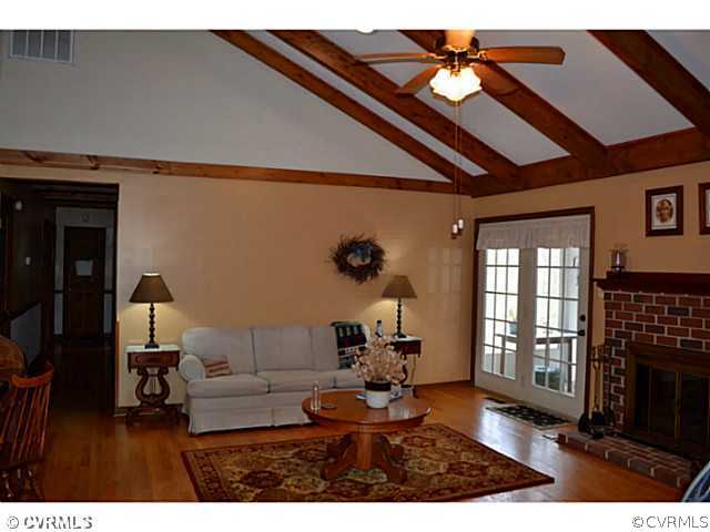 17196 English Walnut Road Beaverdam, VA 23015 - Photo 8 of 24 Den/Family/Great Room - French doors from the FR l