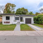front view of house with a yard