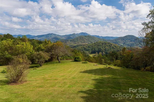 a view of lake with mountain