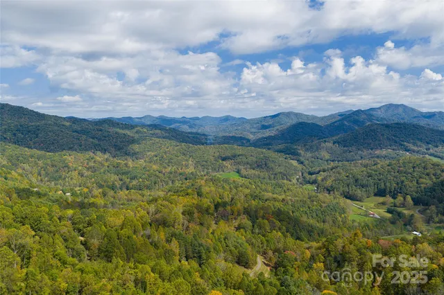 a view of mountain with green field