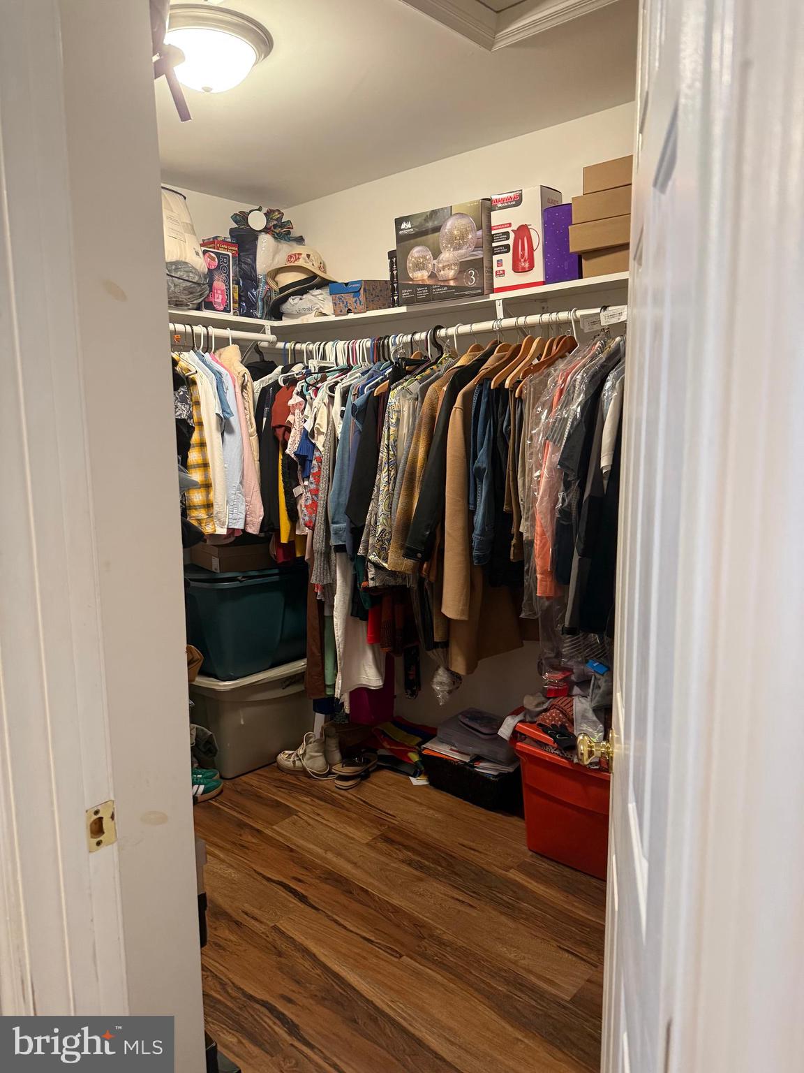 8575 Cold Harbor Loop Manassas, VA 20111 - Photo 13 of 17 a view of walk in closet with clothes and shoes