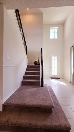 a view of entryway and hall