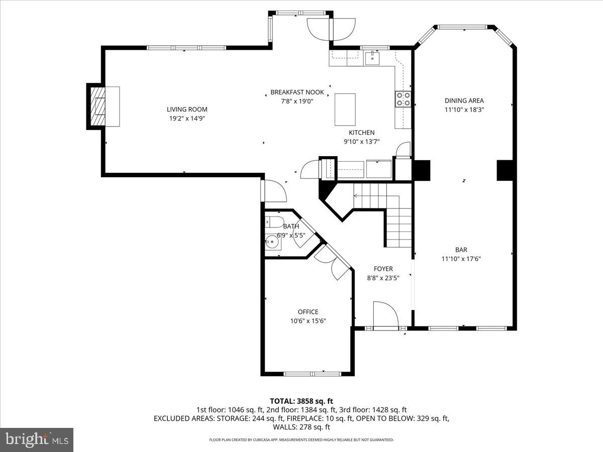 74 Candlewood Road Williamstown, NJ 08094 - Photo 44 of 45 Spacious floor plan for modern living.