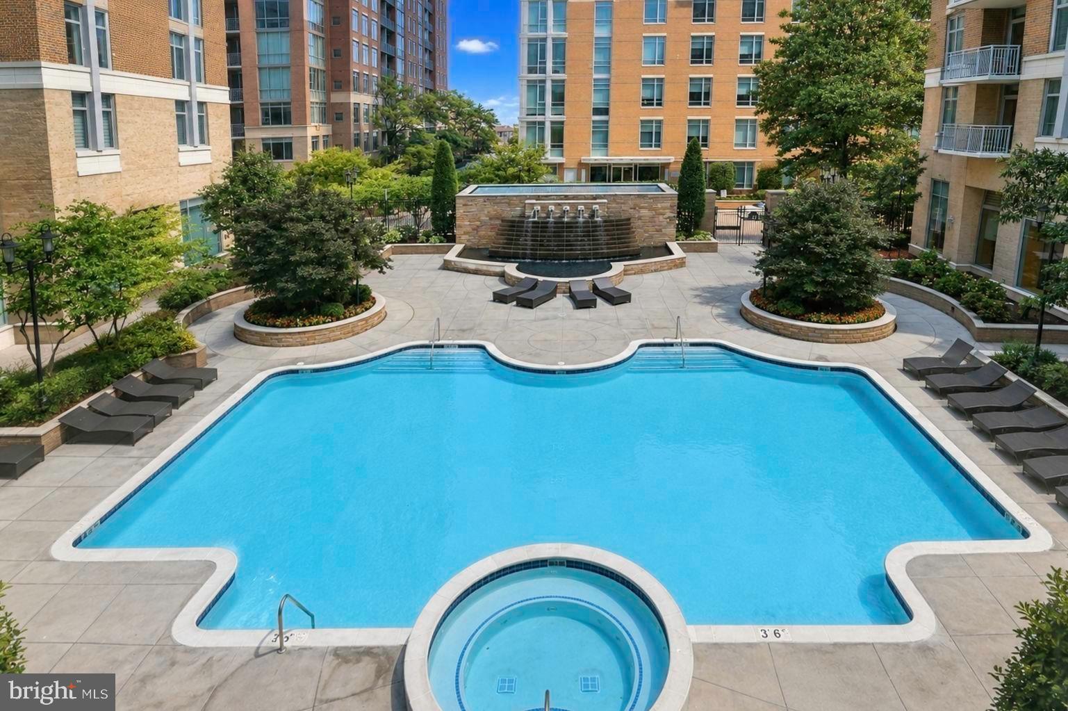 11990 Market Street, Unit 1403 Reston, VA 20190 - Photo 33 of 58 Midtown swimming pool