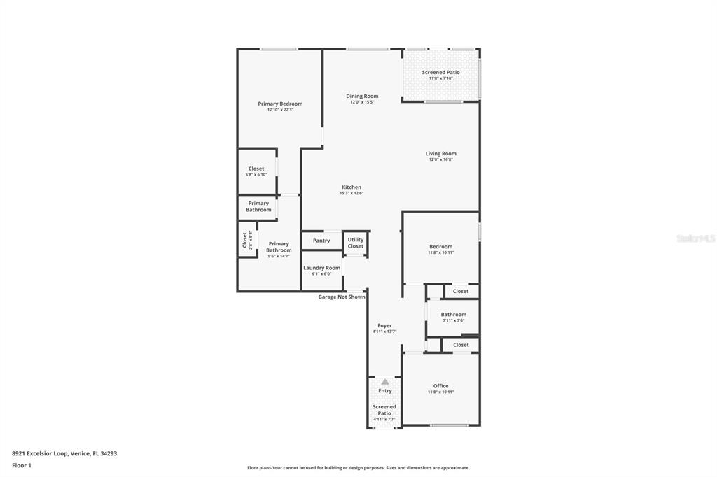 8921 Excelsior Loop Venice, FL 34293 - Photo 26 of 26 a picture of a room with a white wall and a white wall