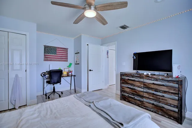 a room with storage and utility