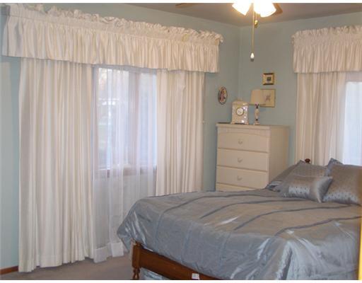 Master Bedroom. The master bedroom is a great size and features a double closet and a private powder room.