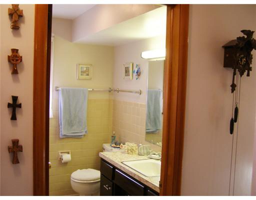 Full Bath. The main level bath  features ceramic tile and a great linen closet