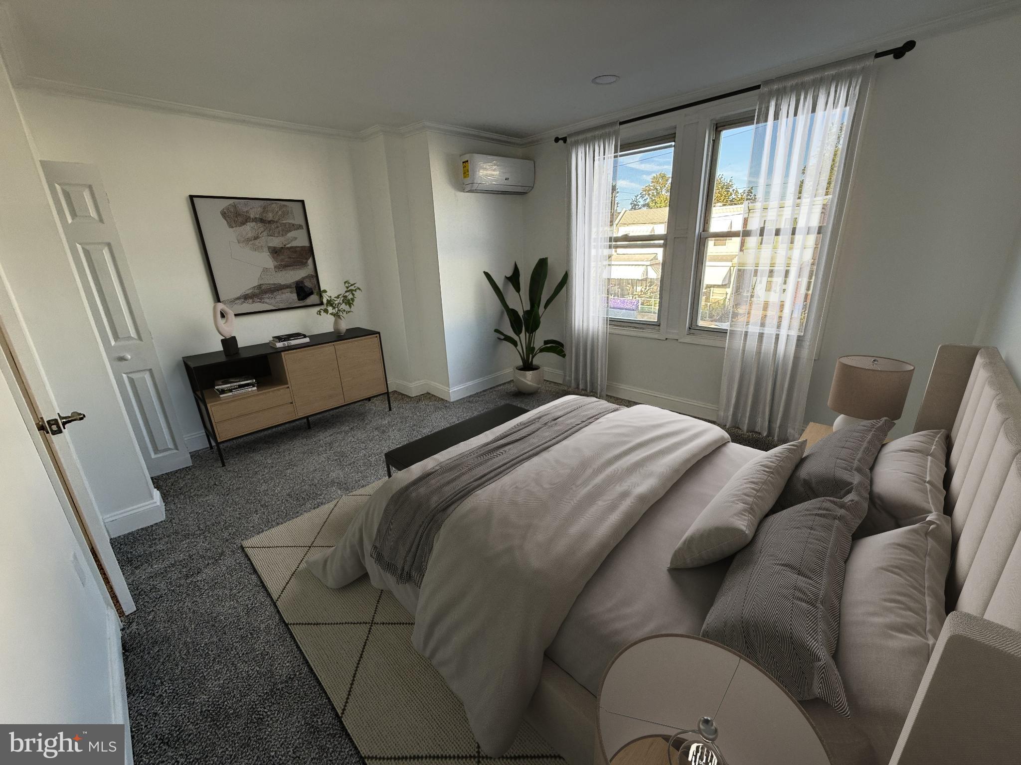 6824 Rodney Street Philadelphia, PA 19138 - Photo 14 of 28 a bedroom with furniture and a window