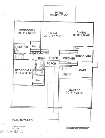 $299,900 | 19045 North Signal Butte Circle, Sun City, AZ 85373