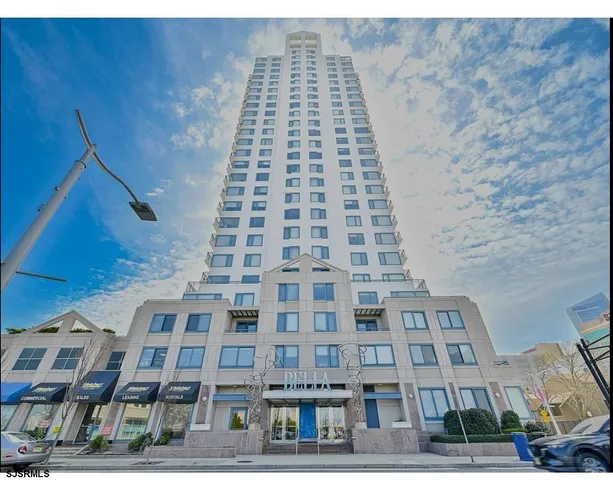 a front view of a building