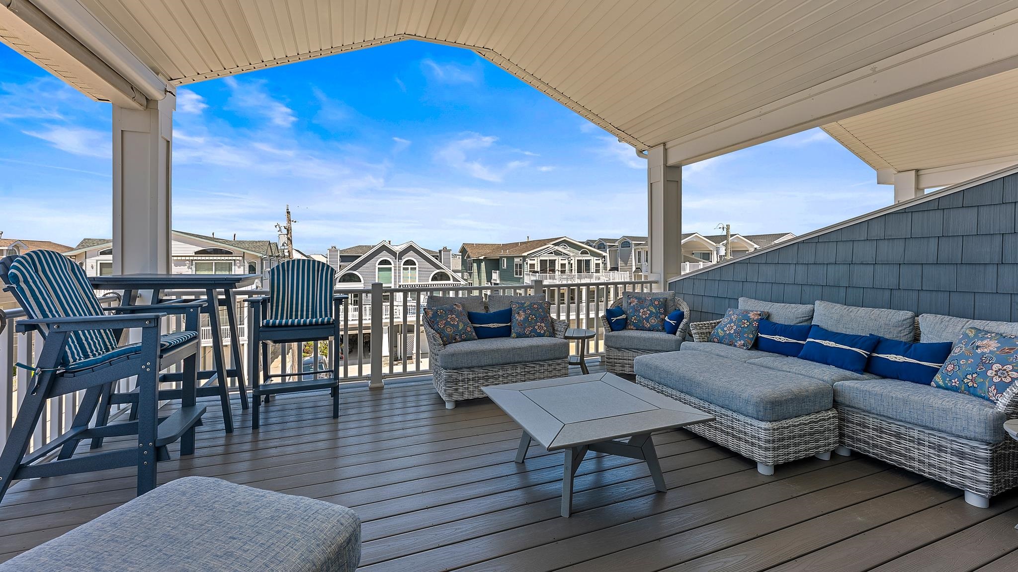 22 80th Street, Unit WEST Sea Isle City, NJ 08243 - Photo 2 of 32 a terrace view with sitting space