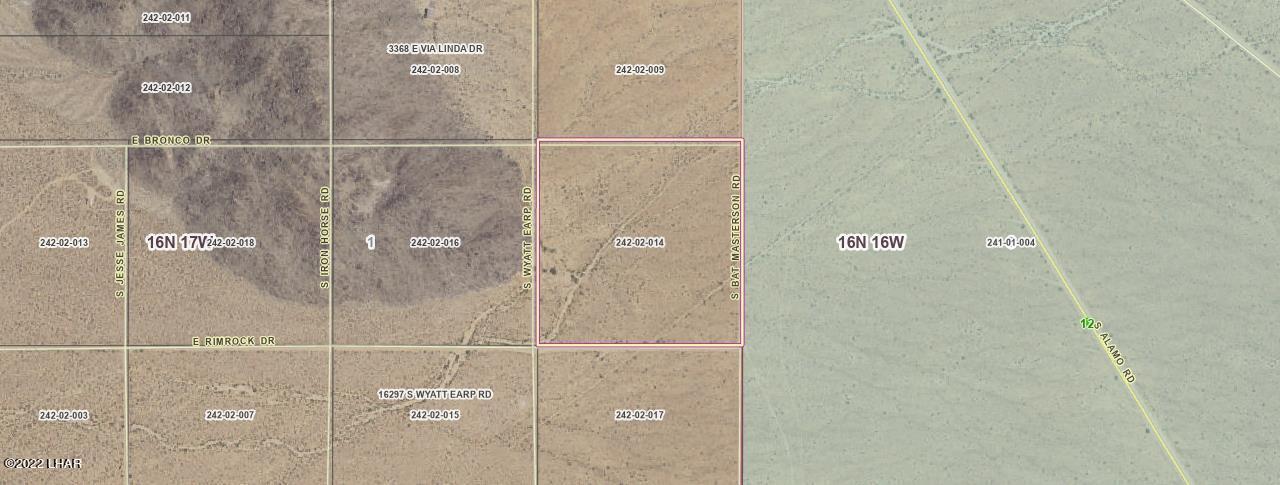1022 South Bat Masterson Road Yucca, AZ 86438 - Photo 19 of 19 Hagen new map
