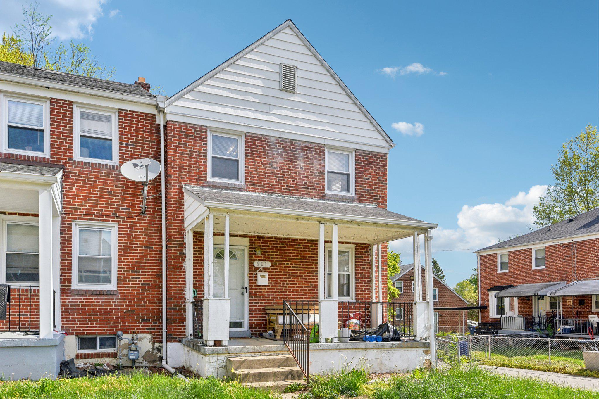 601 Braeside Road Baltimore, MD 21229 - Photo 3 of 24 Charming brick home with inviting porch.