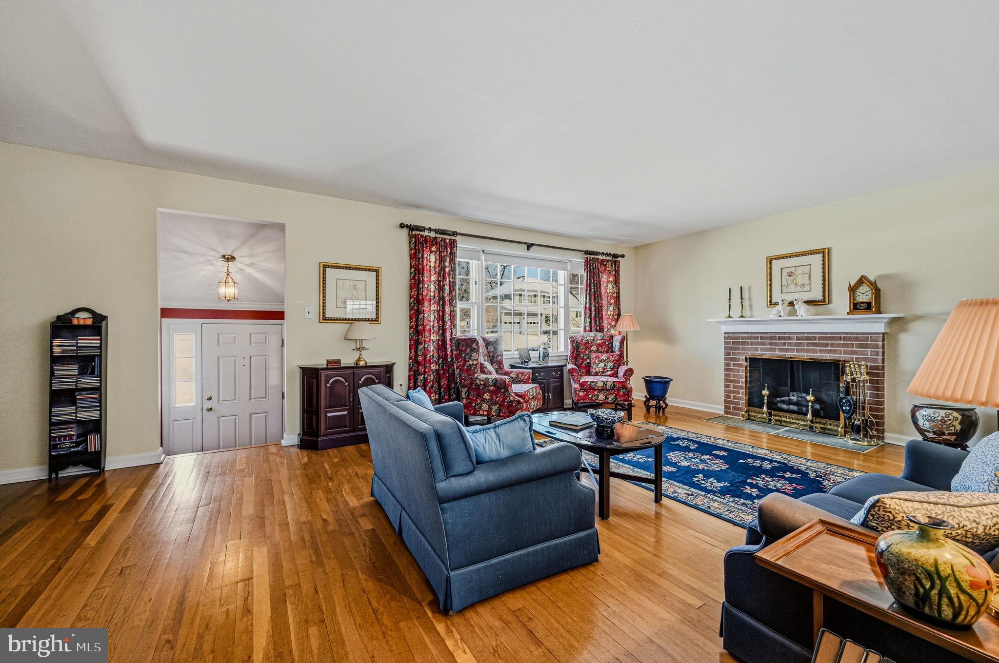 2414 Caney Road Wilmington, DE 19810 - Photo 4 of 37 Brick Fireplace