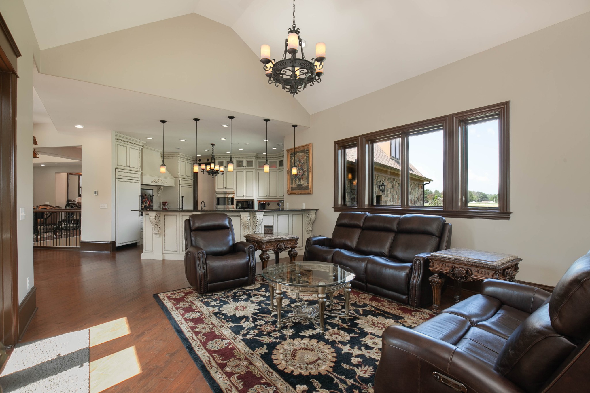 3747 Armstrong Road Springfield, TN 37172 - Photo 24 of 50 a living room with furniture and a chandelier