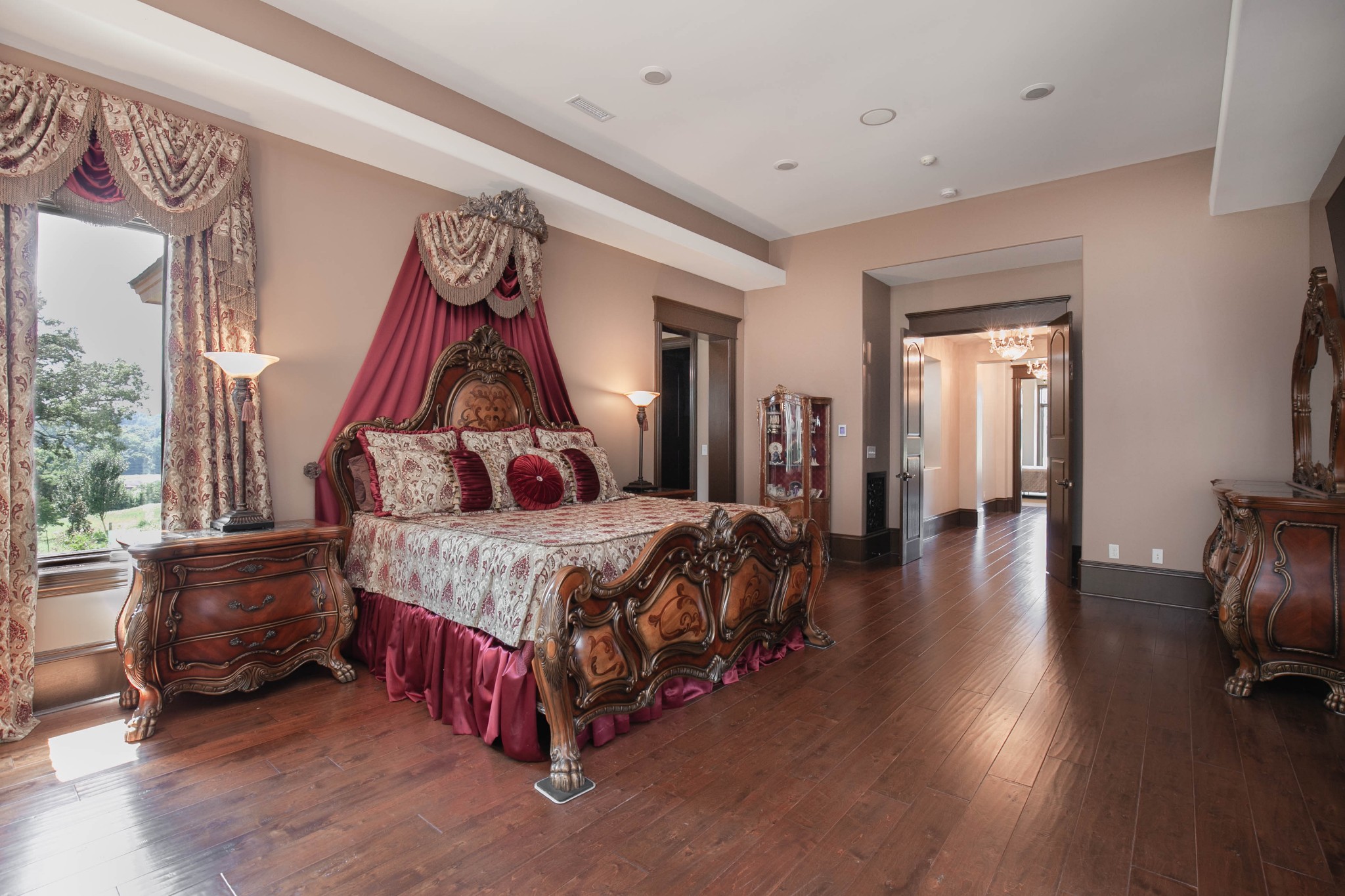 3747 Armstrong Road Springfield, TN 37172 - Photo 27 of 50 a bedroom with a bed and wooden floor