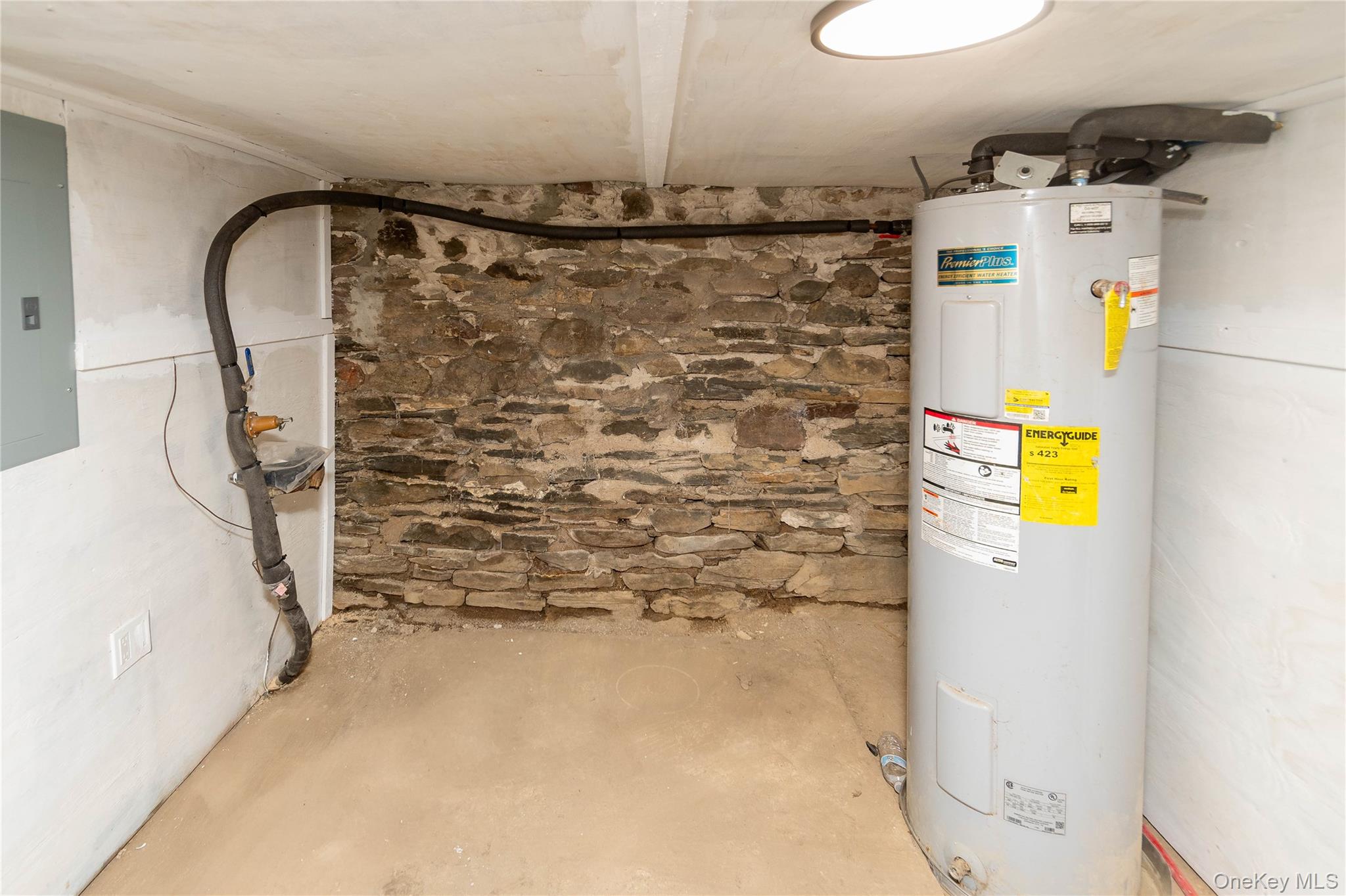 112 State Rte 55 Napanoch, NY 12458 - Photo 35 of 42 Utility room featuring water heater and electric panel