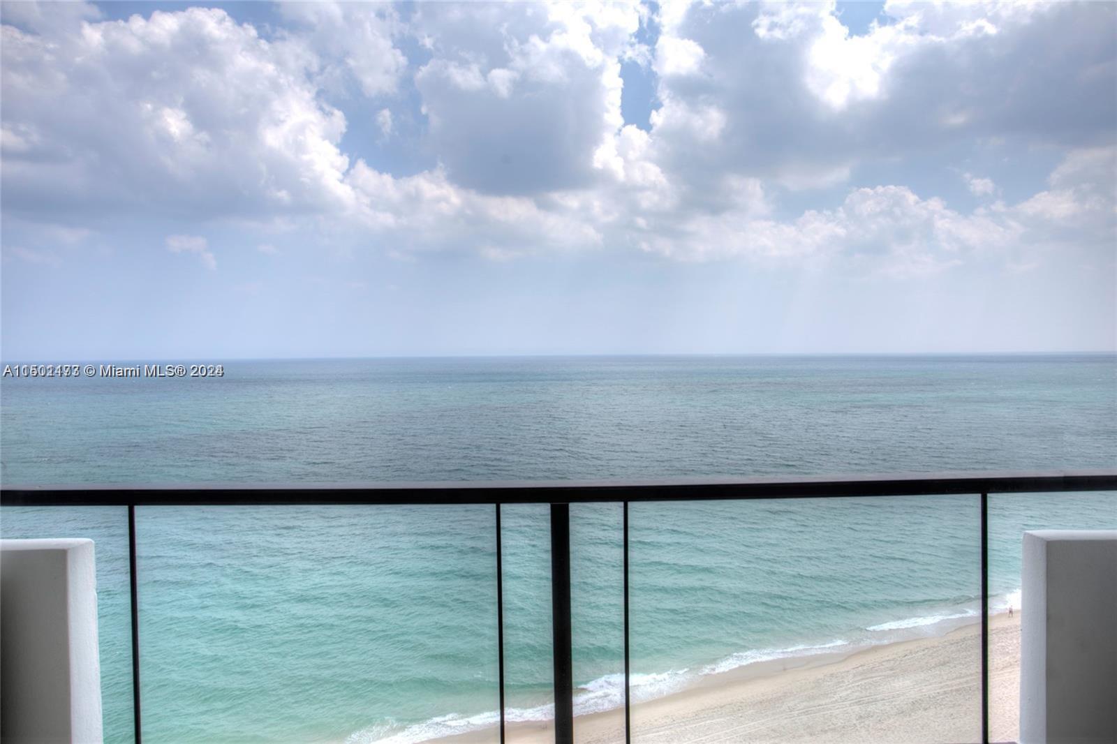 a view of ocean from the terrace