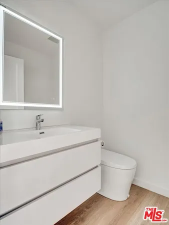 a view of a building from a roof deck