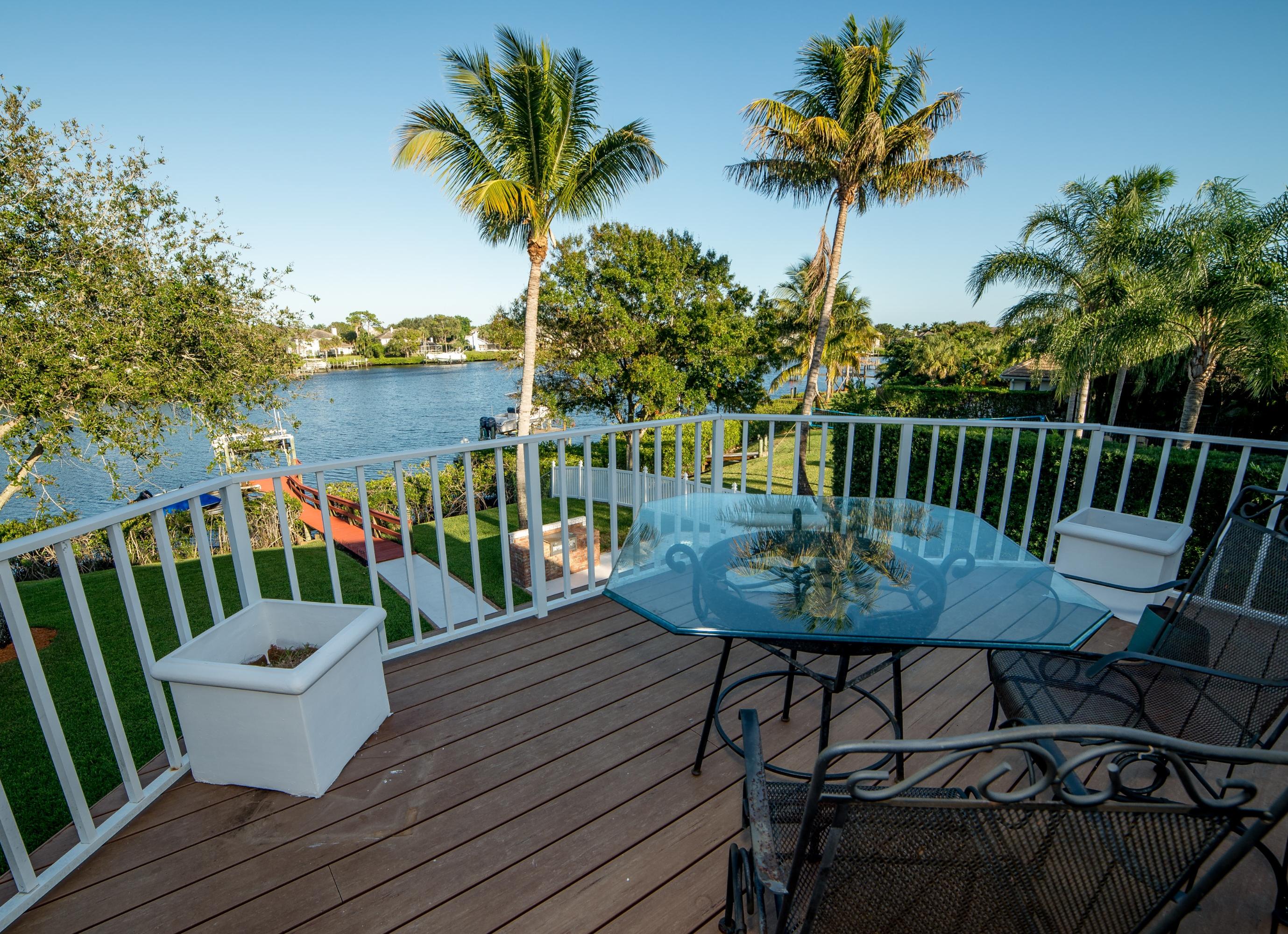 18372 Southeast Heritage Drive Tequesta, FL 33469 - Photo 2 of 47 Views from Master Bedroom Balcony