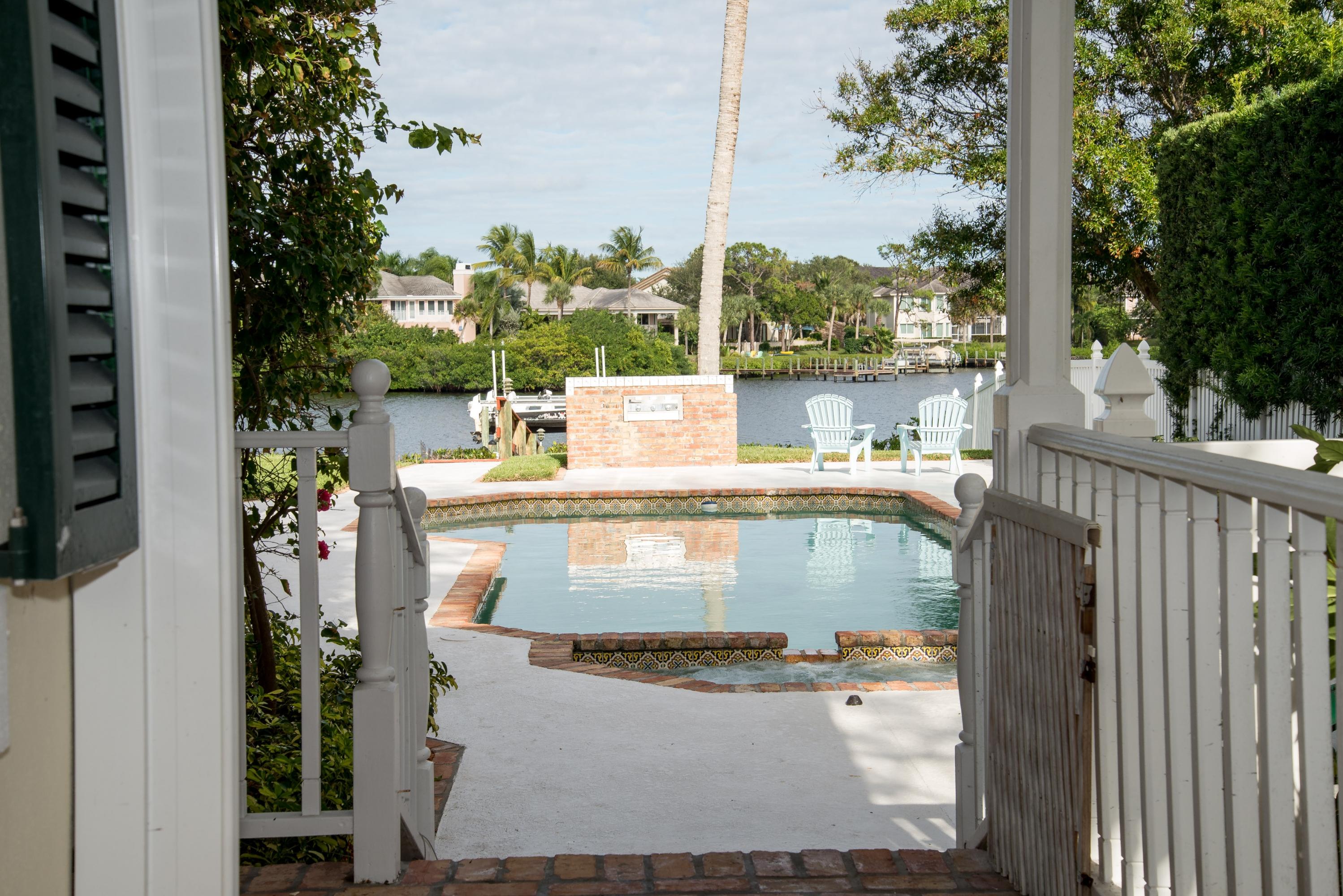 18372 Southeast Heritage Drive Tequesta, FL 33469 - Photo 33 of 47 Back yard pool 2
