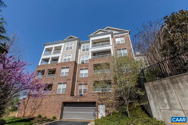 a front view of a building