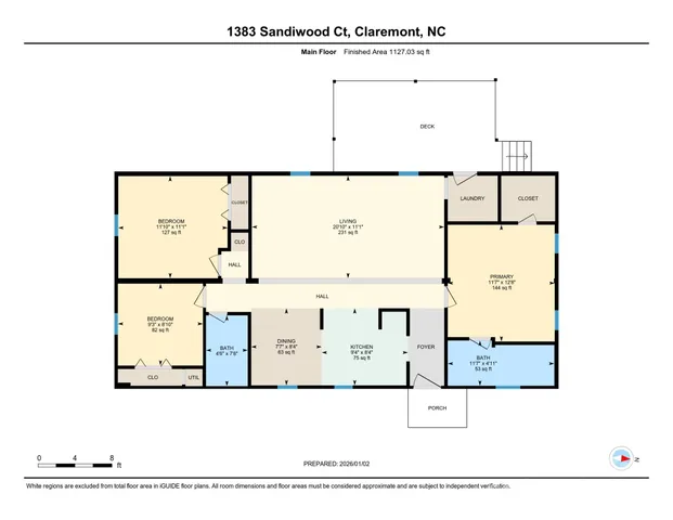 $219,900 | 1383 Sandiwood Court, Claremont, NC 28610