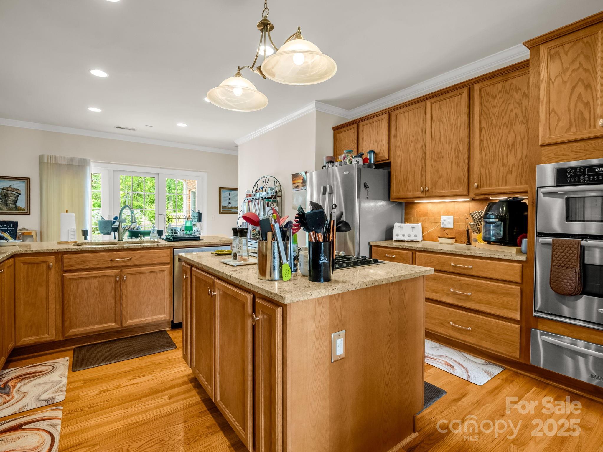 188 Jamesfield Drive Rutherfordton, NC 28139 - Photo 15 of 45 a kitchen with kitchen island granite countertop lots of counter top space and stainless steel appliances