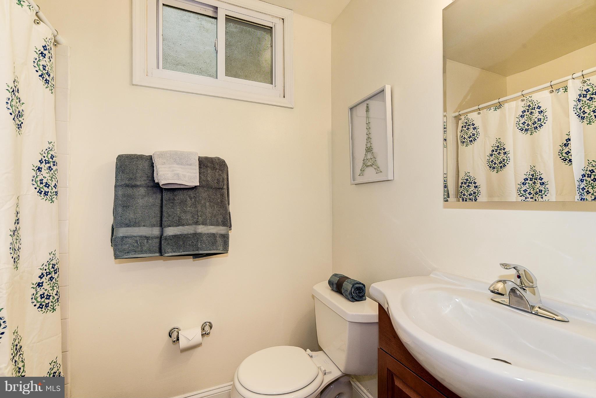 131 17th Street Southeast, Unit 2 Washington, DC 20003 - Photo 11 of 15 a bathroom with a toilet sink and mirror