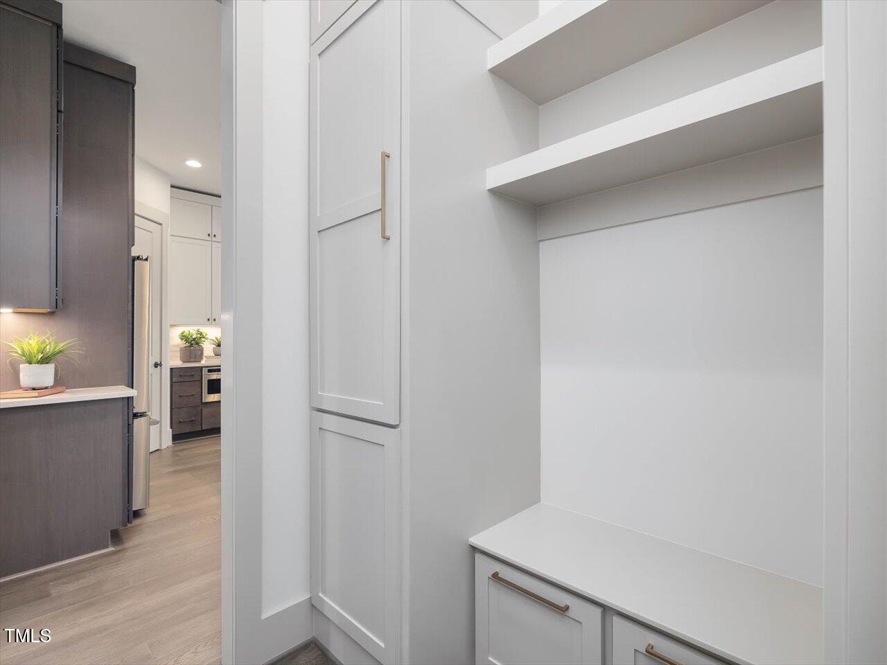 734 South State Street Raleigh, NC 27601 - Photo 49 of 95 a view of hallway with wooden floor