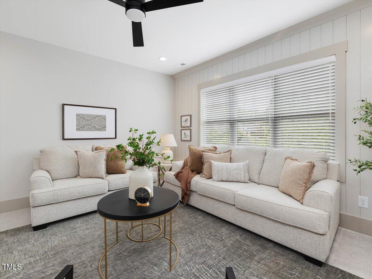 734 South State Street Raleigh, NC 27601 - Photo 53 of 95 a living room with furniture and a large window