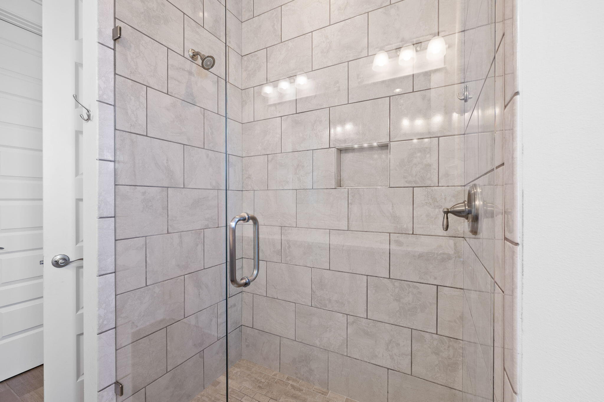 33 Milestone Dr Inlet Beach, Unit A Inlet Beach, FL 32461 - Photo 27 of 41 a bathroom with a shower