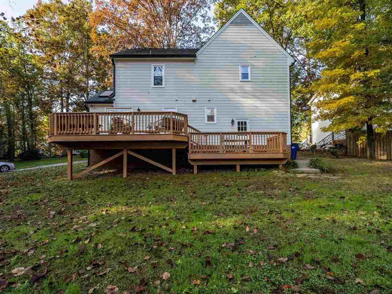 8508 Council Court Raleigh, NC 27615 - Photo 26 of 27 The property has been landscaped and is move-in ready. Rear Exterior