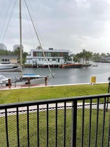 a view of a city and a lake