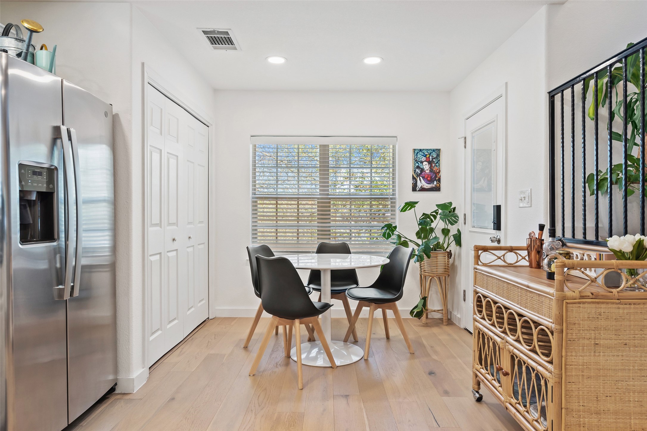 2012 Indian Creek Road Austin, TX 78734 - Photo 12 of 28 a view of a dining room with furniture window and wooden floor
