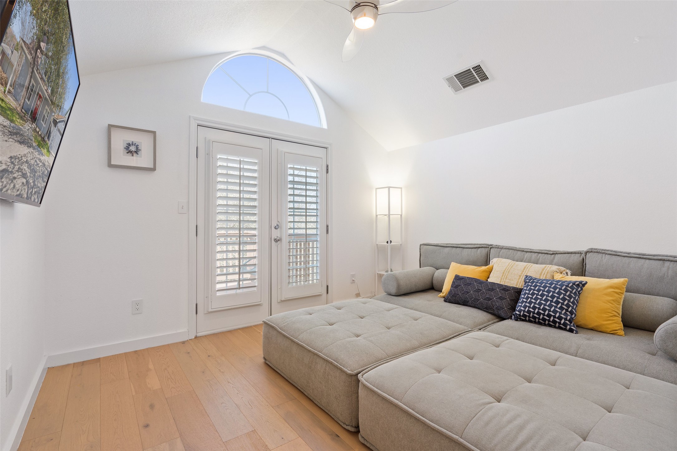 2012 Indian Creek Road Austin, TX 78734 - Photo 20 of 28 a bedroom with a large bed and a window