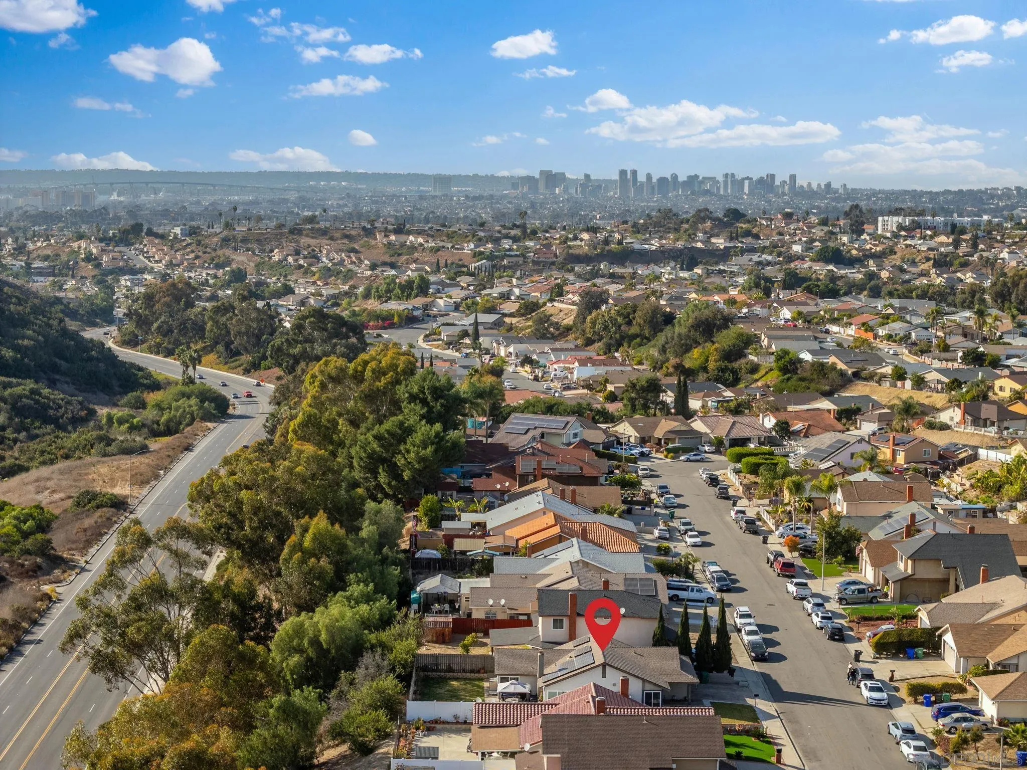 6503 Plaza Ridge Road San Diego, CA 92114 - Photo 32 of 37 an aerial view of a city