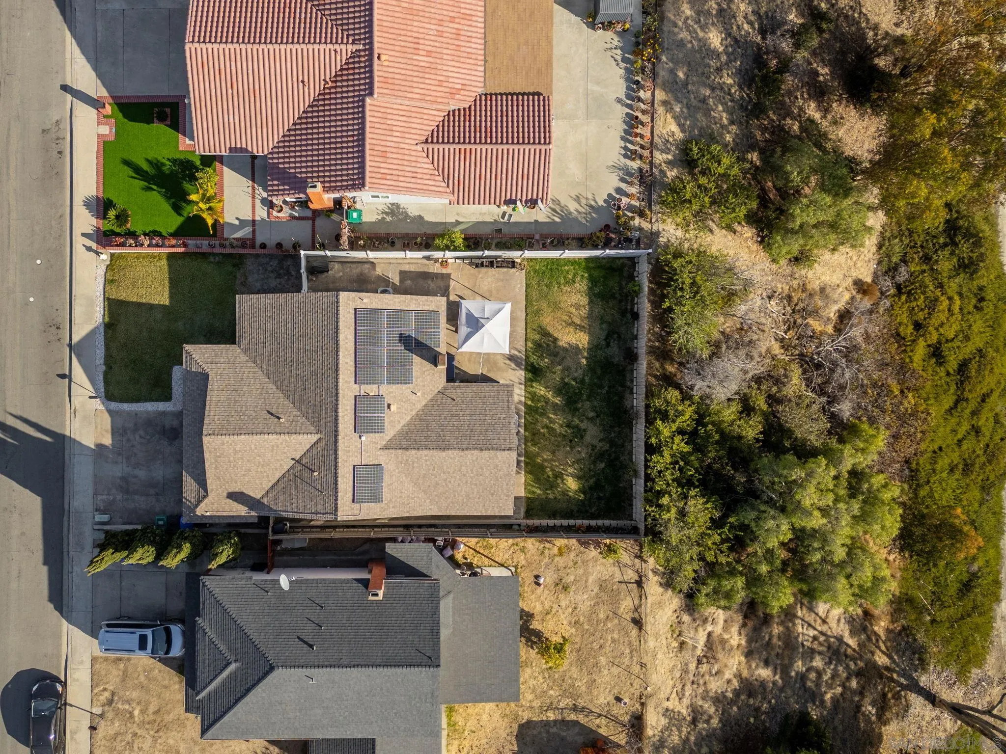 6503 Plaza Ridge Road San Diego, CA 92114 - Photo 37 of 37 an aerial view of a house with swimming pool and outdoor space