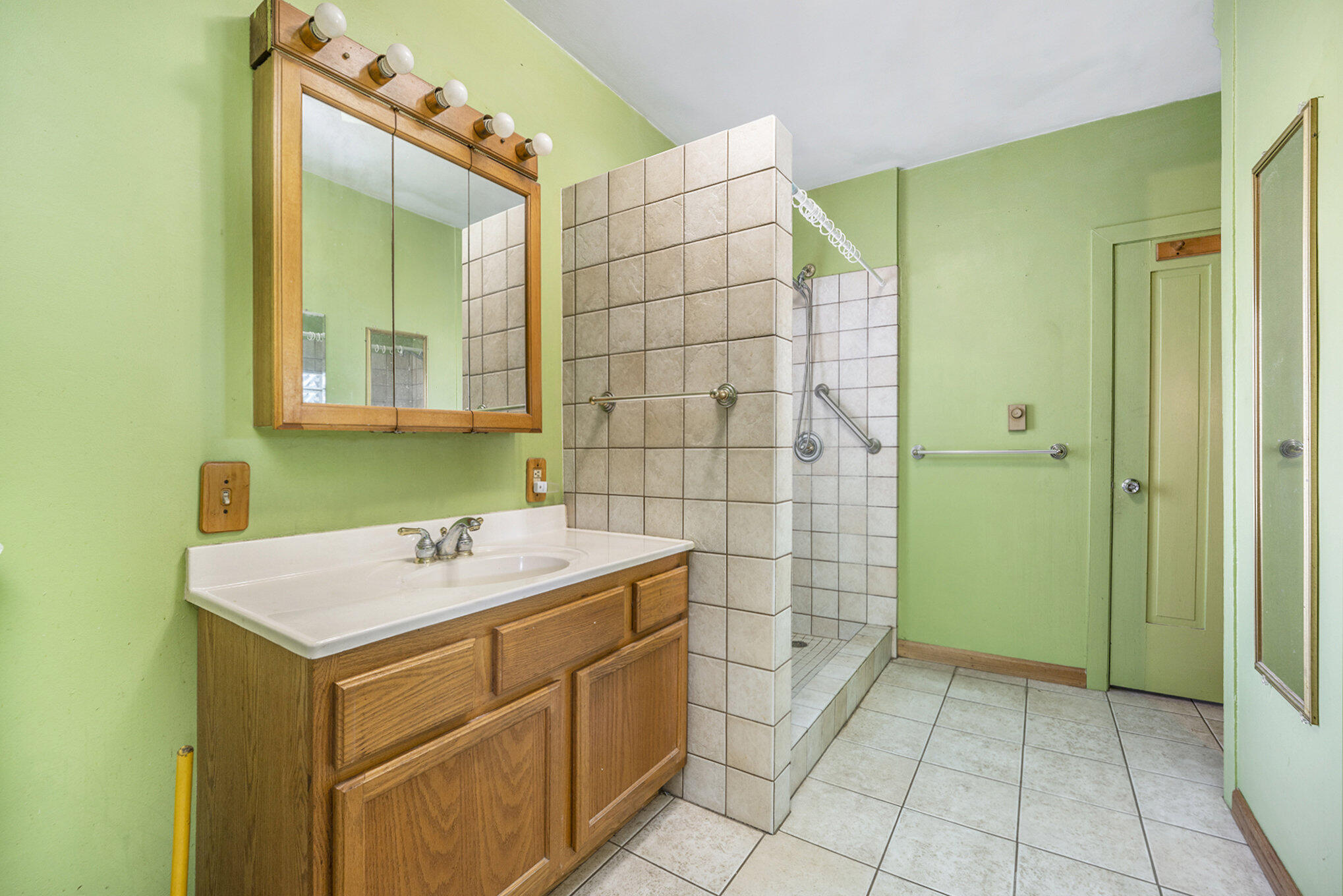 9765 1/2 Mile Road Climax, MI 49034 - Photo 14 of 38 TIle Bath Walkin Shower