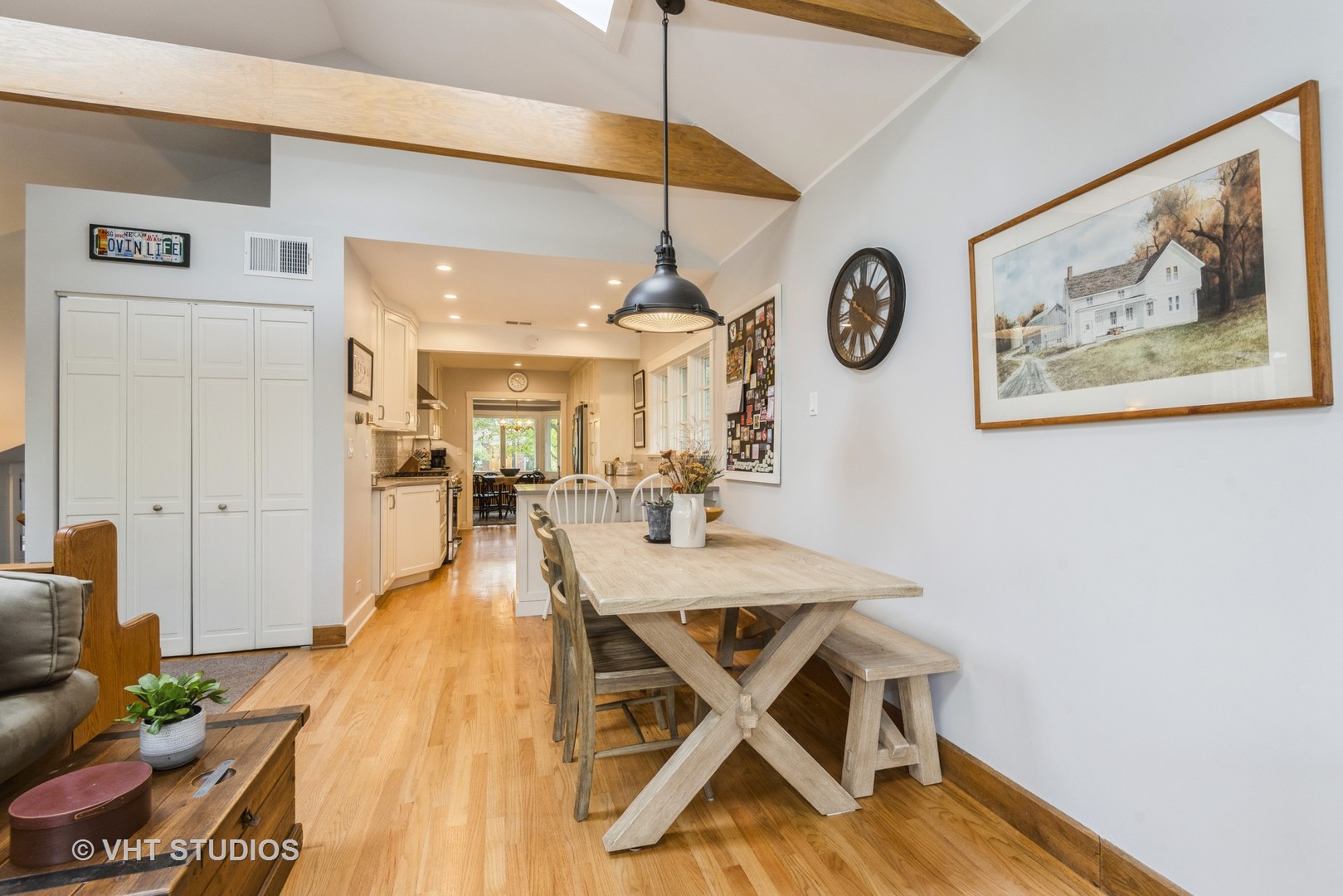 2415 Harrison Street Evanston, IL 60201 - Photo 16 of 42 a dining room with furniture and window
