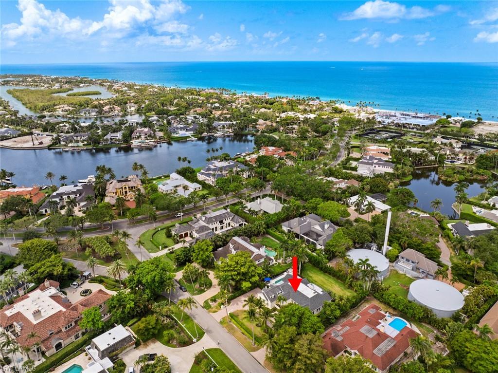 2700 Treasure Lane Naples, FL 34102 - Photo 43 of 44 view of city and ocean