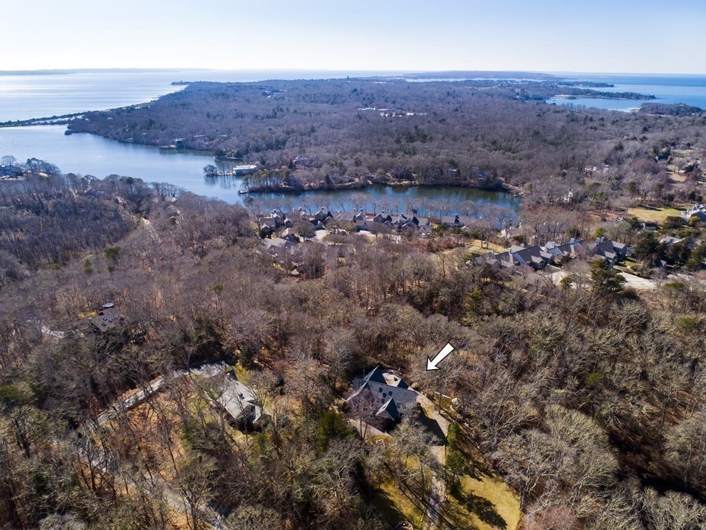 20 Damon Road Falmouth, MA 02540 - Photo 38 of 42 an aerial view of residential house and green space