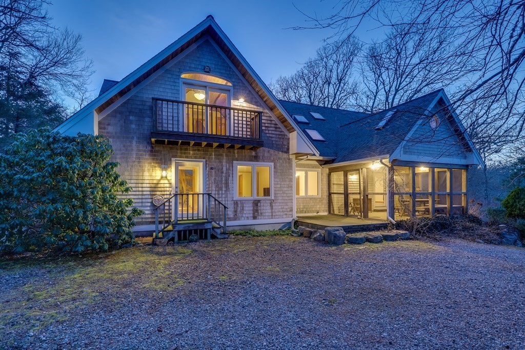 20 Damon Road Falmouth, MA 02540 - Photo 4 of 42 a front view of a house with a yard