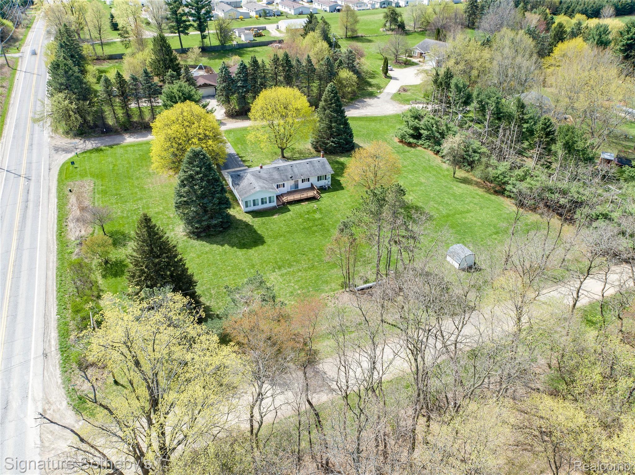 2500 South Hickory Ridge Road Milford, MI 48380 - Photo 28 of 40 NEW PRICE! Build that pole barn and access from both roads