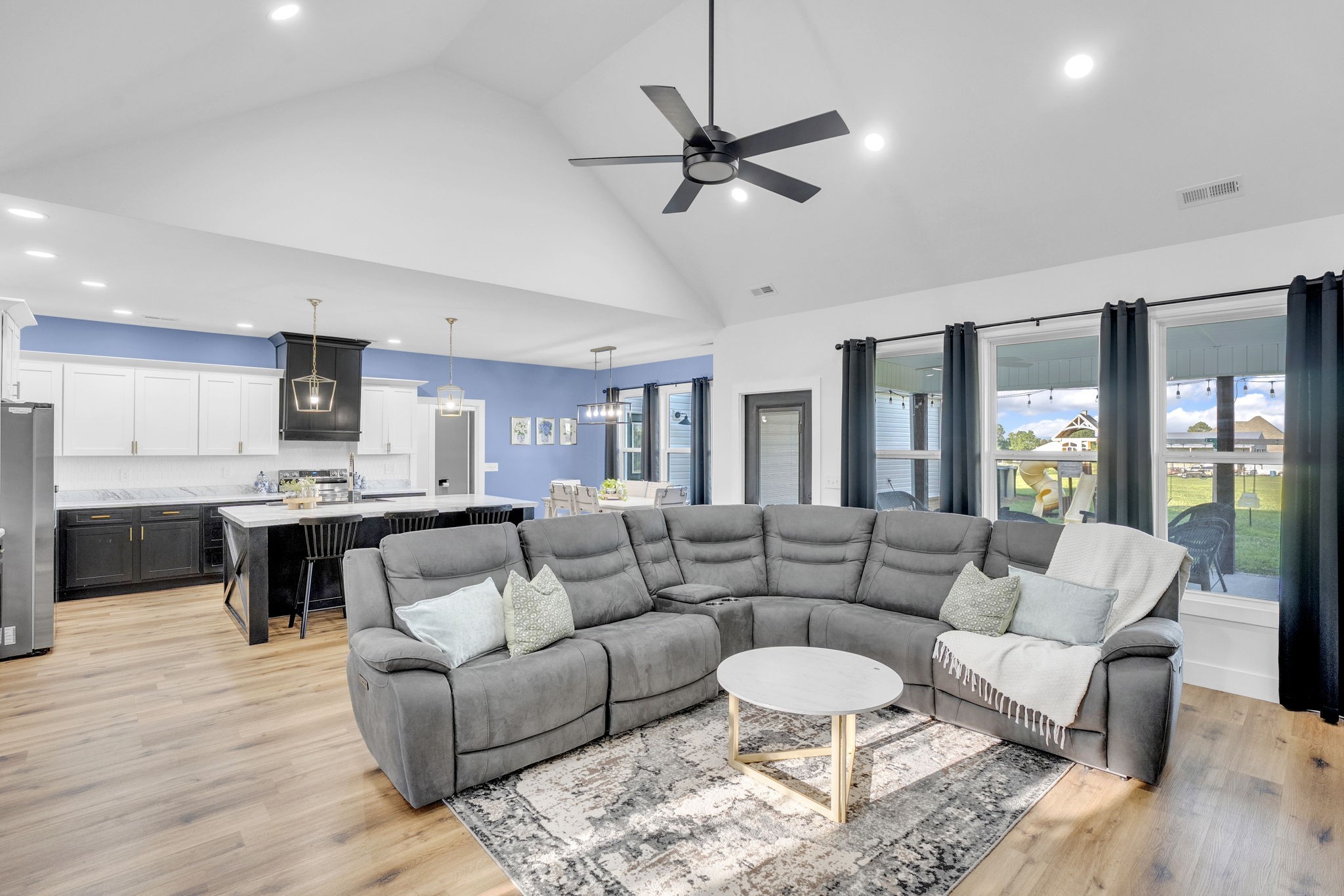 426 Maple Bend Road Winchester, TN 37398 - Photo 14 of 73 a living room with furniture and a large window