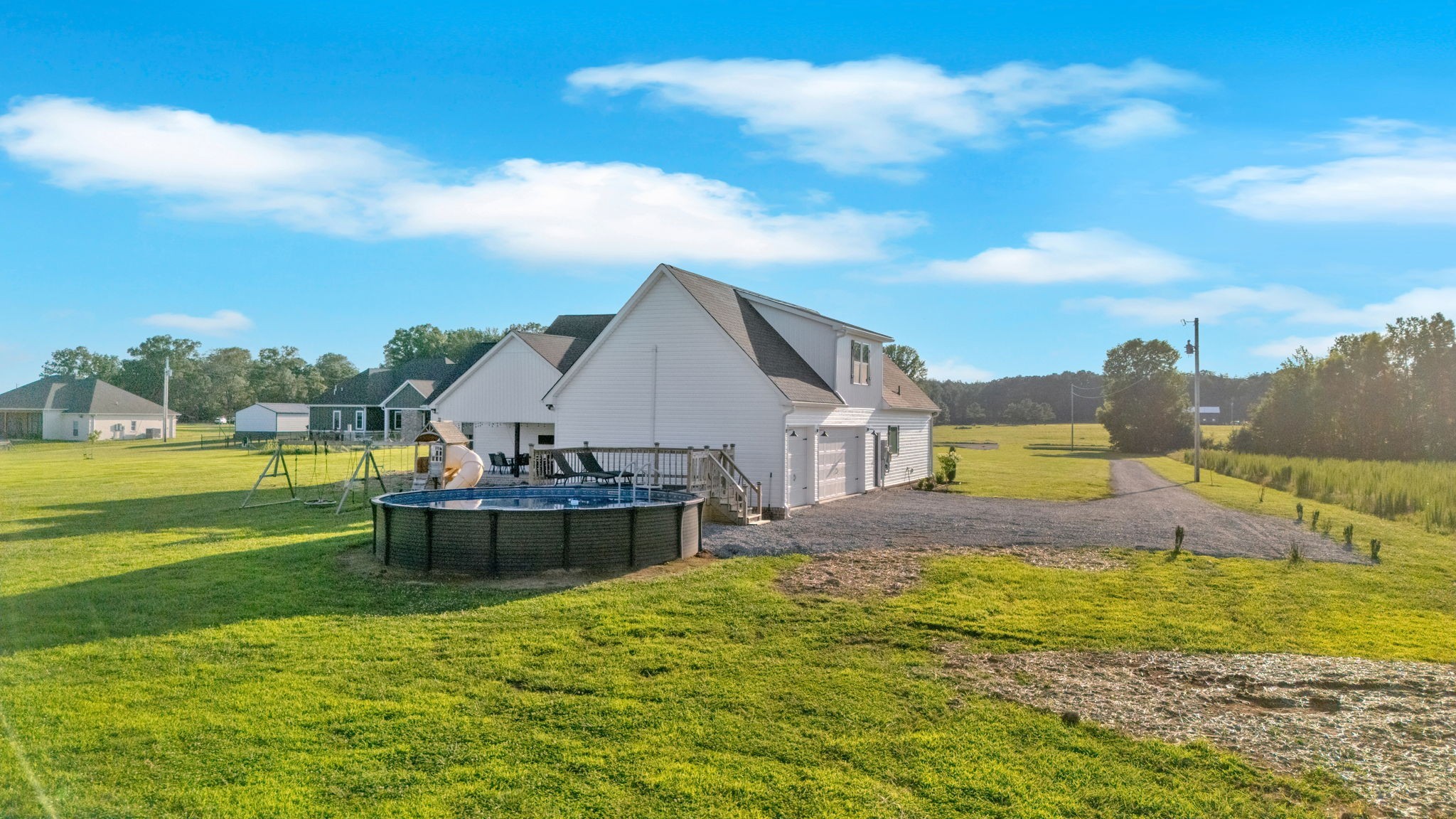 426 Maple Bend Road Winchester, TN 37398 - Photo 70 of 73 a view of a house with a big yard and large trees